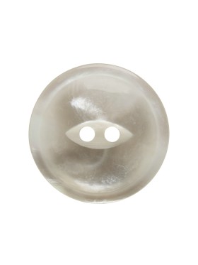 Plastic 2-Hole Button – 36L/23mm – Translucent White Swirl Plastic 2-Hole Button – 36L/23mm – Translucent White Swirl