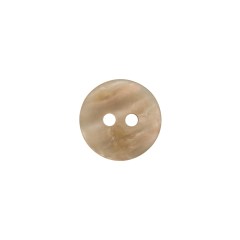 Plastic 2-Hole Button – 20L/12.5mm – Shimmering Cream Plastic 2-Hole Button – 20L/12.5mm – Shimmering Cream