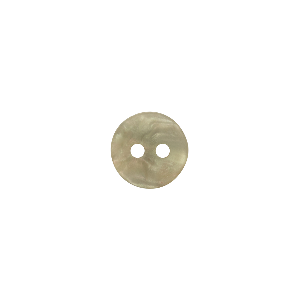 Plastic 2-Hole Button – 16L/10mm – Shimmering Light Olive Green Plastic 2-Hole Button – 16L/10mm – Shimmering Light Olive Green