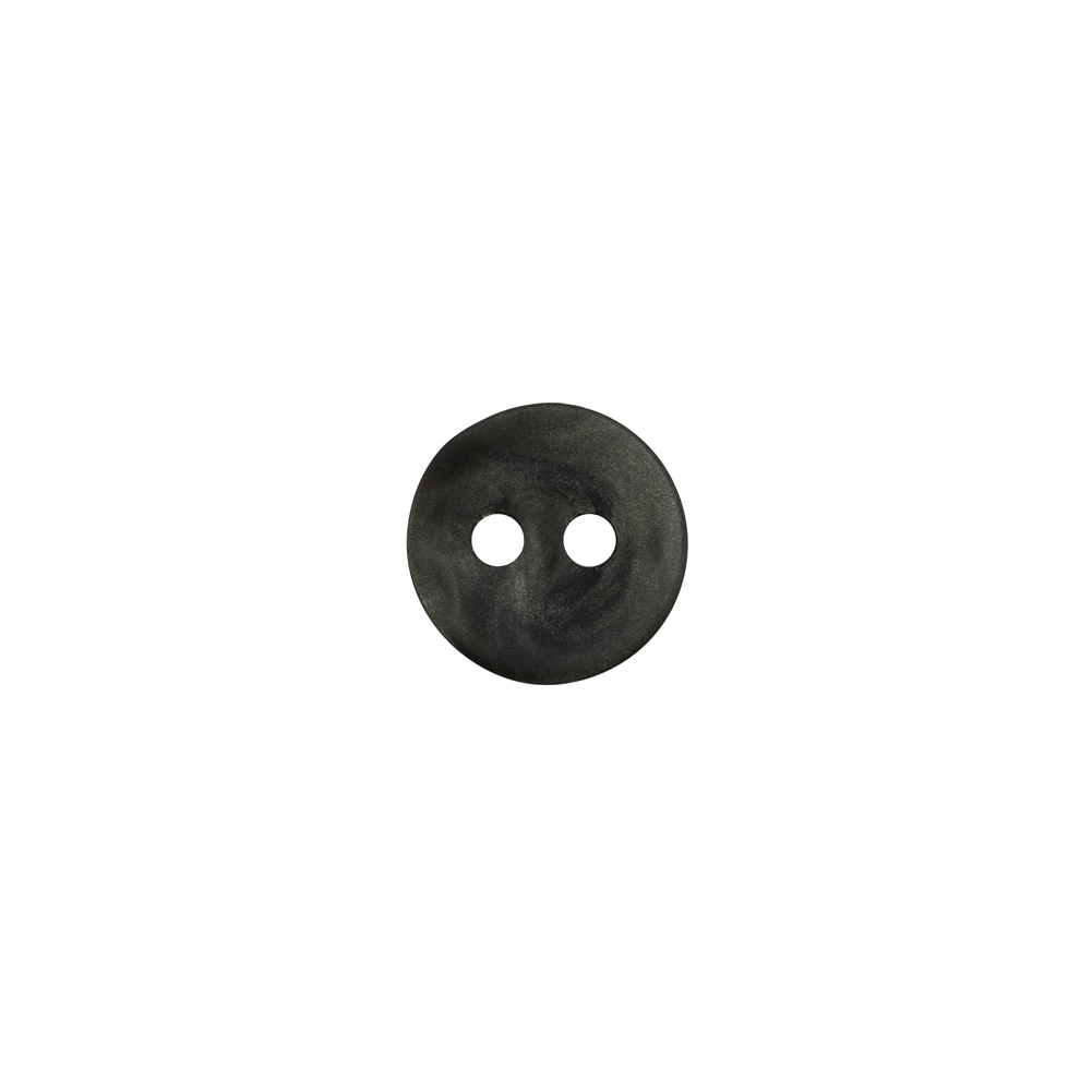 Plastic 2-Hole Button – 16L/10mm – Shimmering Charcoal Plastic 2-Hole Button – 16L/10mm – Shimmering Charcoal