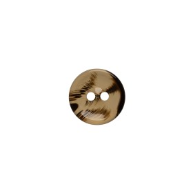 Plastic 2-Hole Button – 18L/11.5mm – Brown and Black Translucent Rolled Rim Plastic 2-Hole Button – 18L/11.5mm – Brown and Black Translucent Rolled Rim