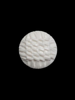 Plastic Shank Back Button – 24L/15mm – White Woven Lattice Plastic Shank Back Button – 24L/15mm – White Woven Lattice