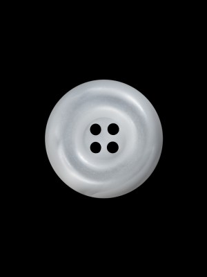 Plastic 4-Hole Button – 28L/18mm – Frosted Clear and Iridescent White Ink Well Plastic 4-Hole Button – 28L/18mm – Frosted Clear and Iridescent White Ink Well