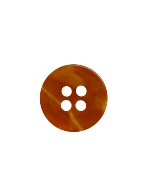 Plastic 4-Hole Button – 20L/12.5mm – Translucent Burnt Orange Plastic 4-Hole Button – 20L/12.5mm – Translucent Burnt Orange