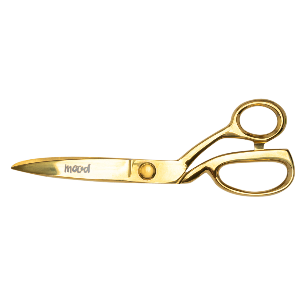 9″ Knife-Edge Dressmaker’s Shears by Mood – Metallic Gold 9″ Knife-Edge Dressmaker’s Shears by Mood – Metallic Gold