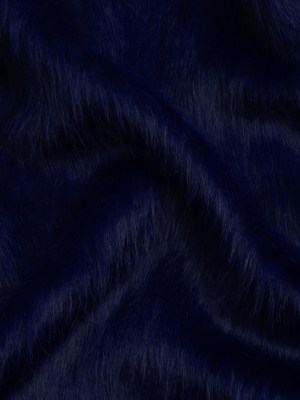 Royal Blue Fuzzy Blended Wool Coating Royal Blue Fuzzy Blended Wool Coating
