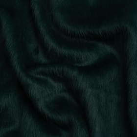 Dark Green Fuzzy Blended Wool Coating Dark Green Fuzzy Blended Wool Coating