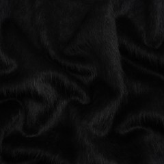 Black Fuzzy Blended Wool Coating Black Fuzzy Blended Wool Coating