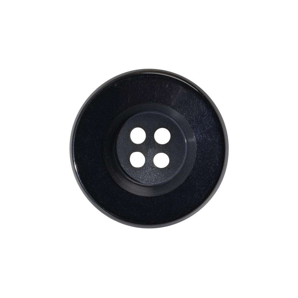 Plastic 4-Hole Button – 36L/23mm – Midnight Ink Well Plastic 4-Hole Button – 36L/23mm – Midnight Ink Well