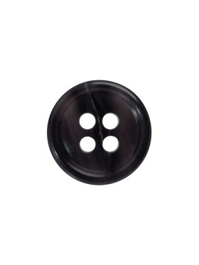 4-Hole Plastic Button Made in Italy – 24L/15mm – Violet Semi-Translucent 4-Hole Plastic Button Made in Italy – 24L/15mm – Violet Semi-Translucent