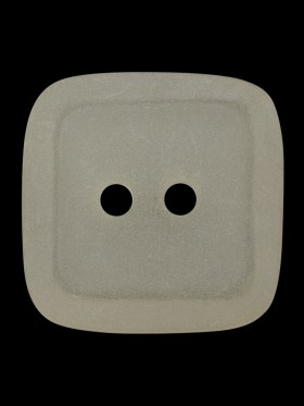 Square Plastic 2-Hole Button – 40L/25.5mm – Frosted Translucent Off White Square Plastic 2-Hole Button – 40L/25.5mm – Frosted Translucent Off White