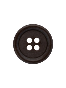 Plastic 4-Hole Button – 30L/19mm – Taupe Rolled Rim Plastic 4-Hole Button – 30L/19mm – Taupe Rolled Rim