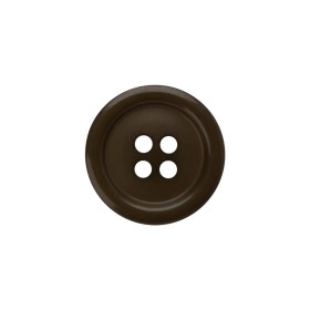 Plastic 4-Hole Button – 30L/19mm – Classic Brown Plastic 4-Hole Button – 30L/19mm – Classic Brown