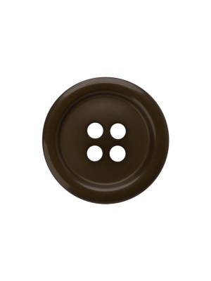 Plastic 4-Hole Button – 30L/19mm – Classic Brown Plastic 4-Hole Button – 30L/19mm – Classic Brown