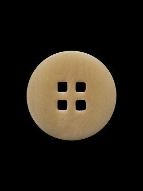 Plastic 4-Hole Button – 32L/20mm – Beige Subtle Marbling with Square Holes Plastic 4-Hole Button – 32L/20mm – Beige Subtle Marbling with Square Holes