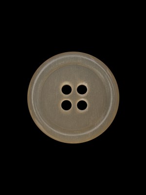 Plastic 4-Hole Button – 32L/20mm – Translucent Beige Rolled Rim Plastic 4-Hole Button – 32L/20mm – Translucent Beige Rolled Rim