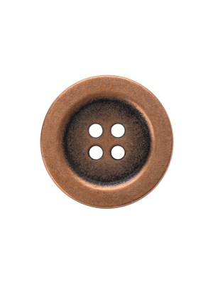 Metal 4-Hole Button – 32L/20mm – Copper Metal 4-Hole Button – 32L/20mm – Copper