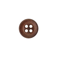 Metal 4-Hole Button – 20L/12.5mm – Matte Copper Metal 4-Hole Button – 20L/12.5mm – Matte Copper