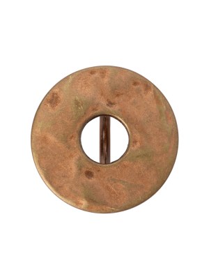 Metal Shank Back Button – 36L/23mm – Copper Ring Metal Shank Back Button – 36L/23mm – Copper Ring