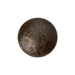 Metal Shank Back Button – 36L/23mm – Distressed Antique Brass Metal Shank Back Button – 36L/23mm – Distressed Antique Brass