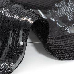 Metallic Black Abstract Luxury Burnout Brocade Metallic Black Abstract Luxury Burnout Brocade