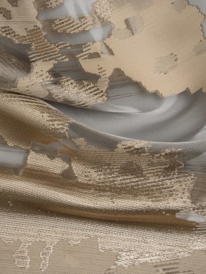 Beige and Black Metallic Abstract Luxury Burnout Brocade Beige and Black Metallic Abstract Luxury Burnout Brocade
