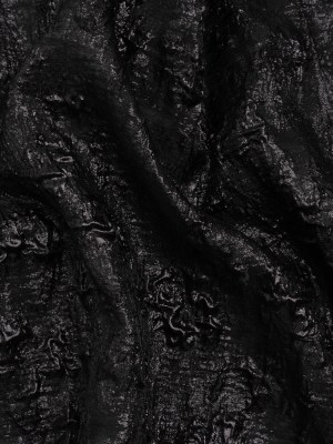 Metallic Black Abstract Luxury Brocade Metallic Black Abstract Luxury Brocade