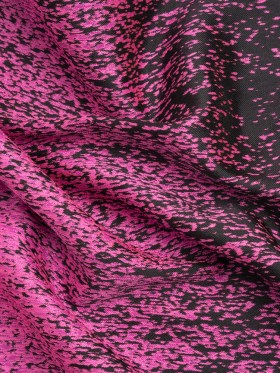 Magenta and Metallic Black Striated Luxury Brocade Magenta and Metallic Black Striated Luxury Brocade