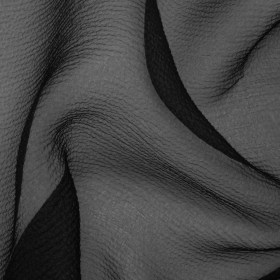 Black Bubbly Crinkled Organza Brocade Black Bubbly Crinkled Organza Brocade