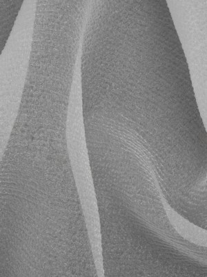 White Bubbly Crinkled Organza Brocade White Bubbly Crinkled Organza Brocade