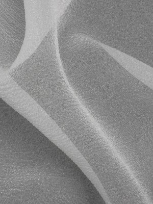 Shimmering White Bubbly Crinkled Organza Brocade Shimmering White Bubbly Crinkled Organza Brocade