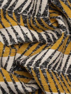 Sunshine Geometric Chevrons and Stripes Upholstery Boucle Jacquard Sunshine Geometric Chevrons and Stripes Upholstery Boucle Jacquard