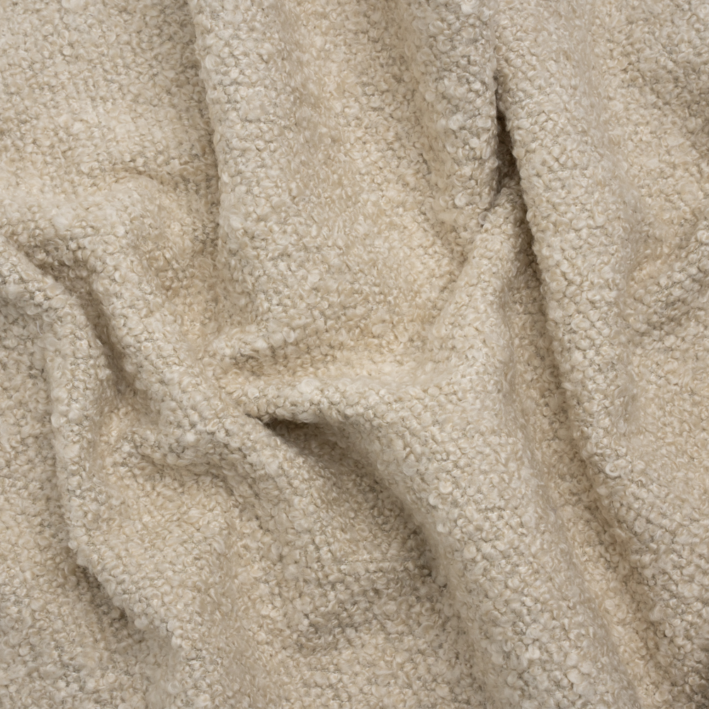 Parchment Fluffy Upholstery Boucle Parchment Fluffy Upholstery Boucle