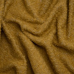 Mustard Fluffy Upholstery Boucle Mustard Fluffy Upholstery Boucle