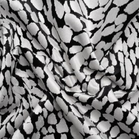 Onyx Animal Spots Textured Chenille Jacquard Onyx Animal Spots Textured Chenille Jacquard