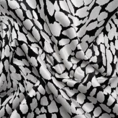 Onyx Animal Spots Textured Chenille Jacquard Onyx Animal Spots Textured Chenille Jacquard