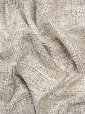 Parchment Distressed Look Chenille Upholstery Woven Parchment Distressed Look Chenille Upholstery Woven