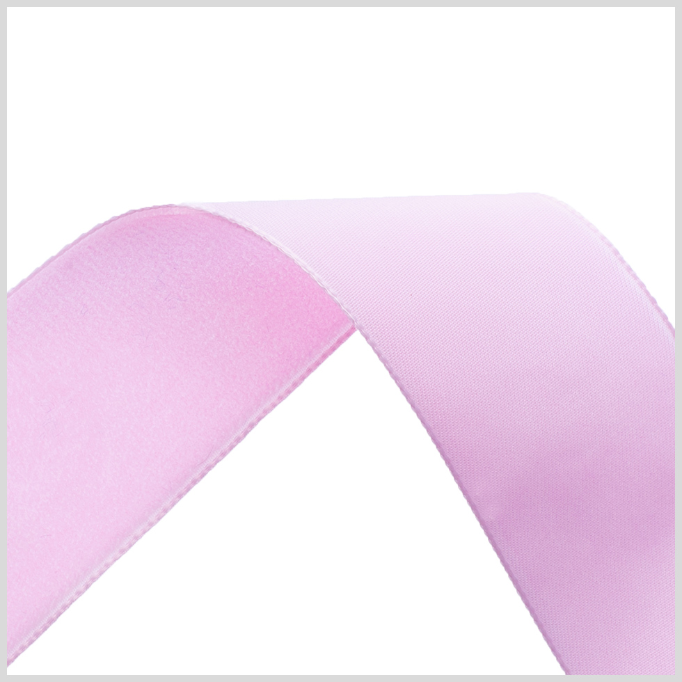 1.375" Baby Pink Nylon Velvet Ribbon