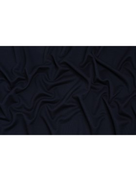 Polyester and Viscose Pique Knit – Dark Navy – Deadstock Polyester and Viscose Pique Knit – Dark Navy – Deadstock