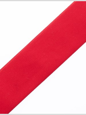 1.375″ Rouge Red Nylon Velvet Ribbon 1.375″ Rouge Red Nylon Velvet Ribbon