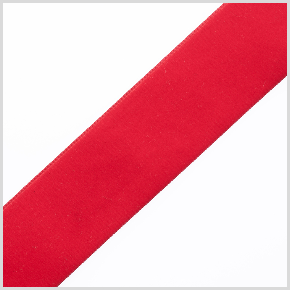 1.375″ Rouge Red Nylon Velvet Ribbon 1.375″ Rouge Red Nylon Velvet Ribbon