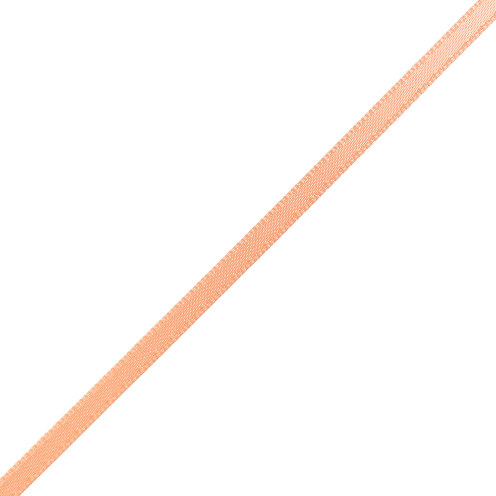 Satin Ribbon Double Faced - 0.125" - Targerine