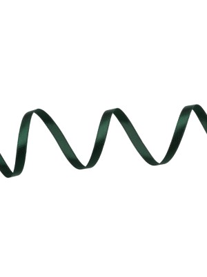 Satin Ribbon Double Faced – 0.25″ – Dark Green Satin Ribbon Double Faced – 0.25″ – Dark Green