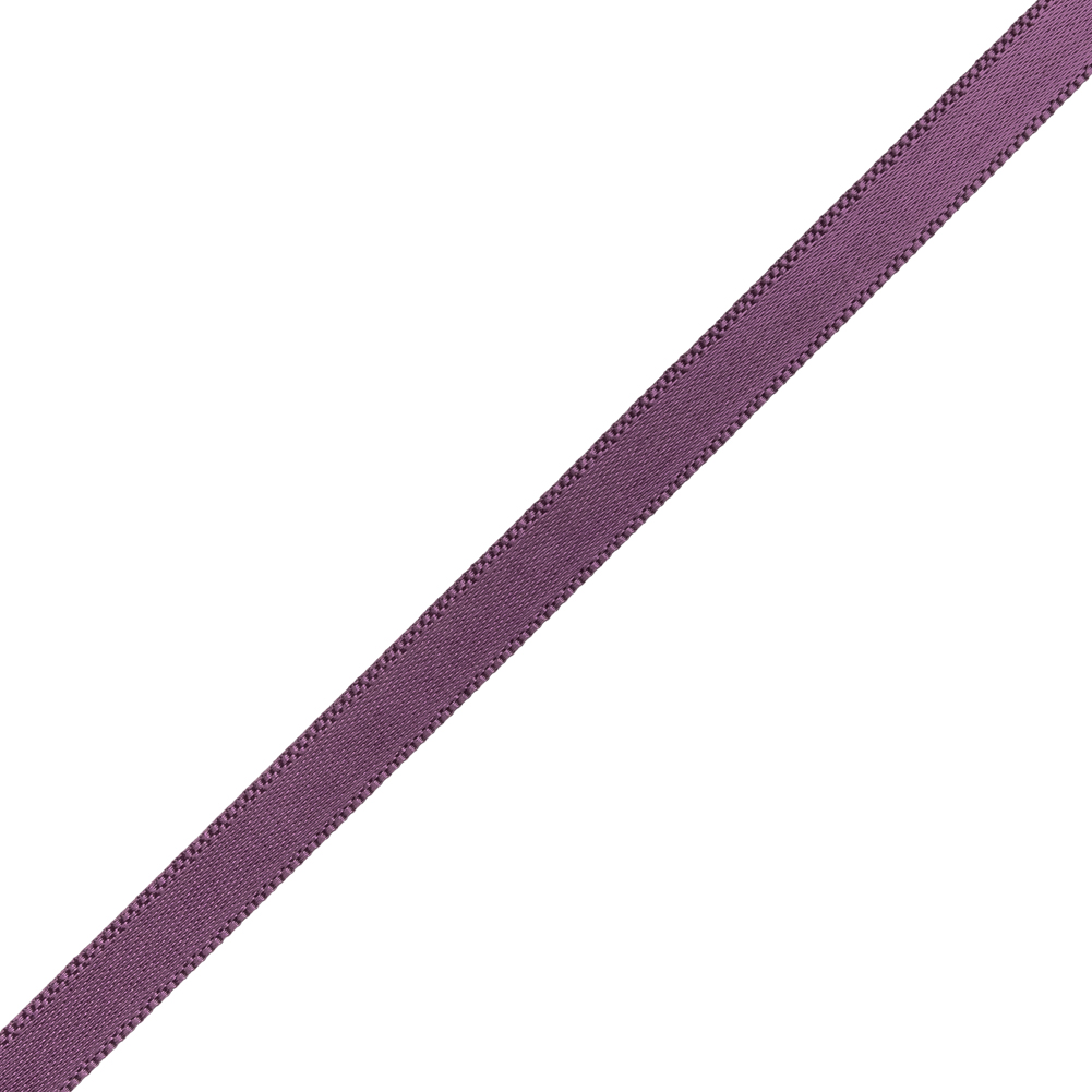 Satin Ribbon Double Faced - 0.25" - Purple