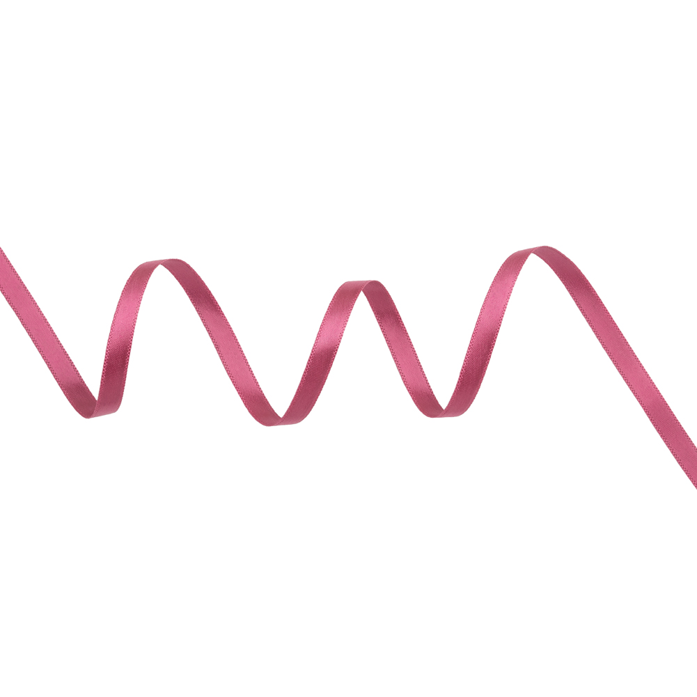 Satin Ribbon Double Faced – 0.25″ – Rose Pink Satin Ribbon Double Faced – 0.25″ – Rose Pink