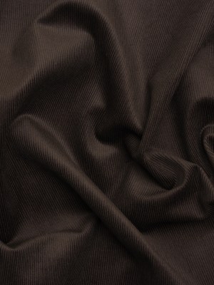 Coolmax Poly Cotton Corduroy, Moisture Wicking – Brown Torte – Deadstock Coolmax Poly Cotton Corduroy, Moisture Wicking – Brown Torte – Deadstock