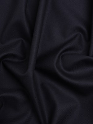 Wool Twill Suiting – Navy – Deadstock Wool Twill Suiting – Navy – Deadstock