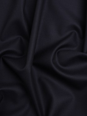 Wool Twill Suiting – Navy – Deadstock Wool Twill Suiting – Navy – Deadstock