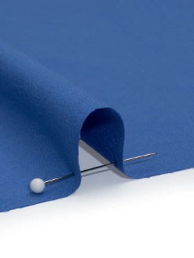 Stretch Polyester Woven – Blue – Deadstock Stretch Polyester Woven – Blue – Deadstock