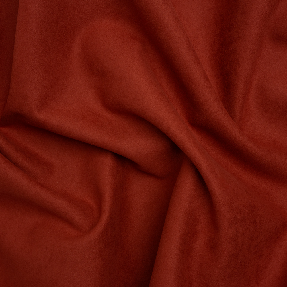 Upholstery Faux Suede – Brick Red – Lyndhurst Collection Upholstery Faux Suede – Brick Red – Lyndhurst Collection